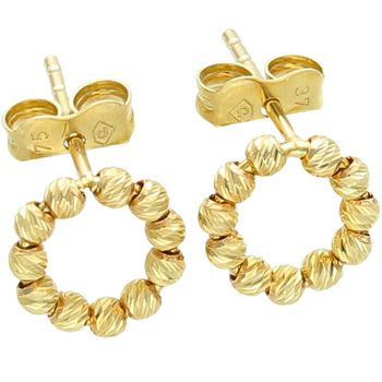 Złote kolczyki diamentowane kółeczka  Subtelny blask i elegancja.jpg